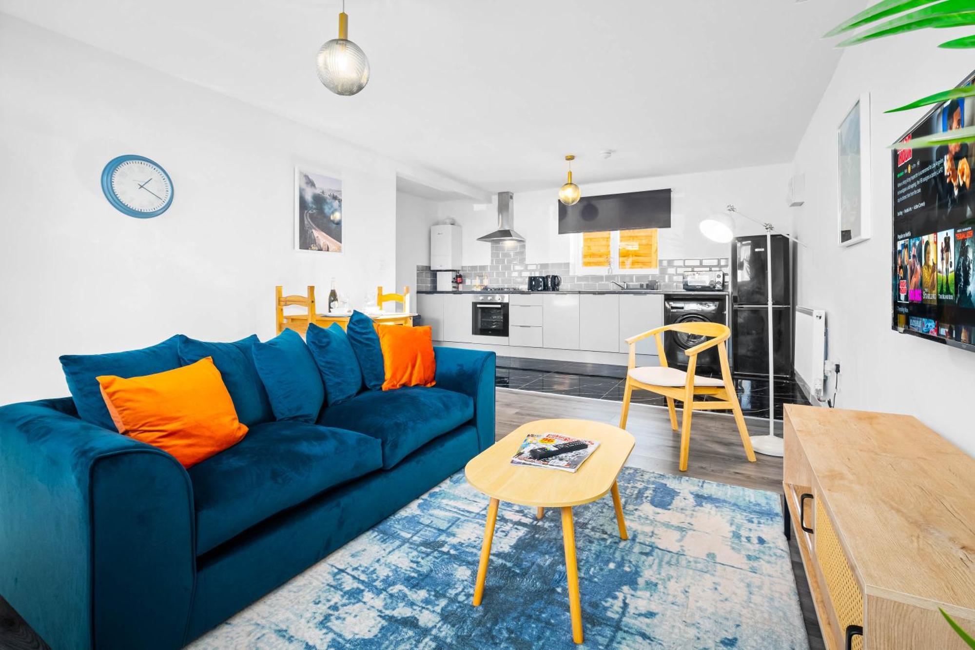 Modern - Cradley Heath - Rated - Netflix - Wifi - 1mh Apartment *